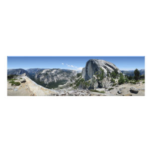 Halva Dome och Yosemite Valley - Yosemite Fototryck