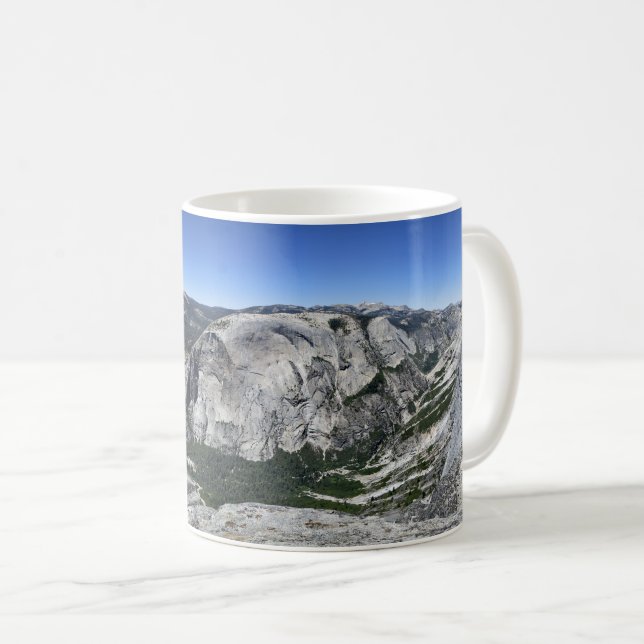 Halva Dome och Yosemite Valley - Yosemite Kaffemugg (Framsida höger)