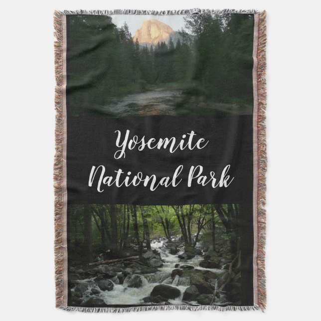 Halva Dome Sunset i Yosemite National Park Filt (Framsidan Vertikal)