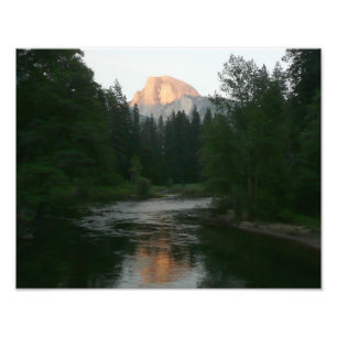 Halva Dome Sunset i Yosemite National Park Fototryck