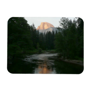 Halva Dome Sunset i Yosemite National Park Magnet