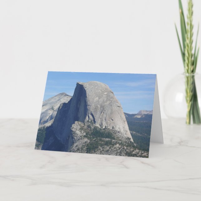 Halva Dome, Yosemite, Kalifornien Kort (Framsida)