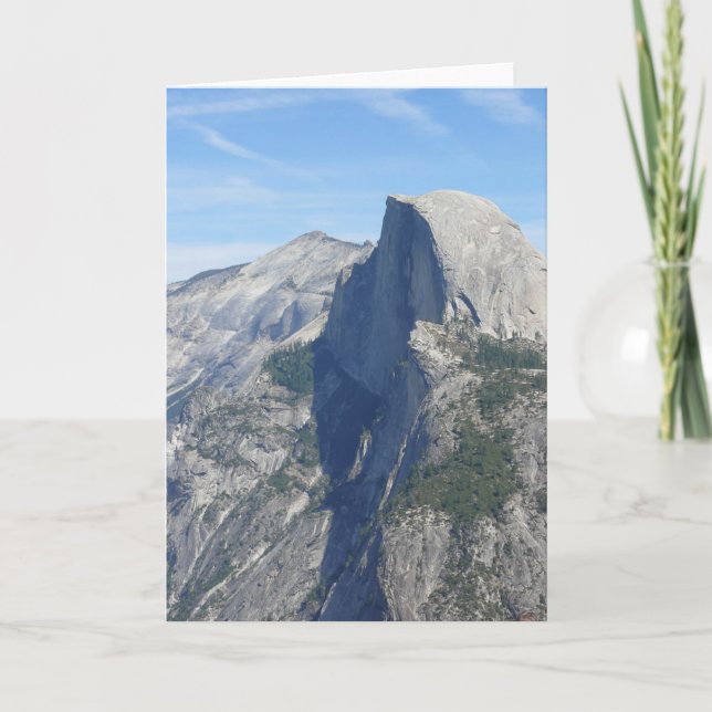 Halva Dome, Yosemite, Kalifornien Kort (Framsida)
