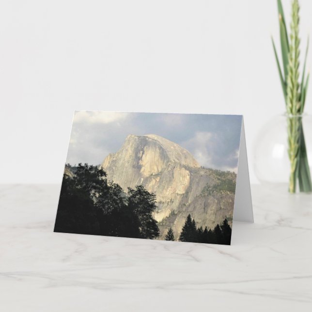 Halva Dome, Yosemite National Park, CA Kort (Framsida)