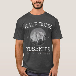 Halva Dome Yosemite National Park Distress T Shirt