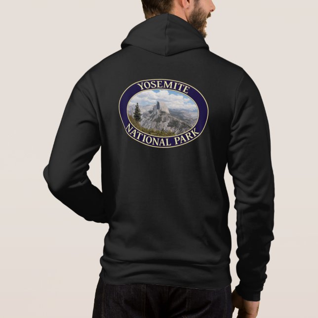 Halva Dome, Yosemite National Park, Kalifornien T Shirt (Baksida)
