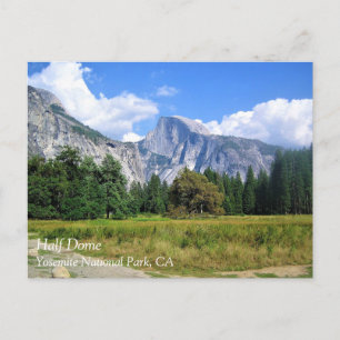 Halva Dome, Yosemite National Park, Kalifornien Vykort