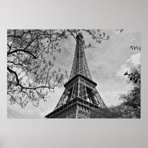 Halva Eiffel Torn Poster