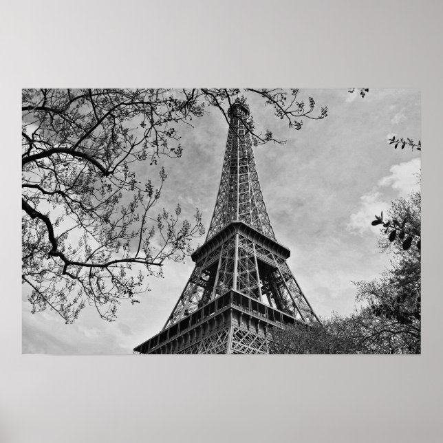 Halva Eiffel Torn Poster (Framsidan)