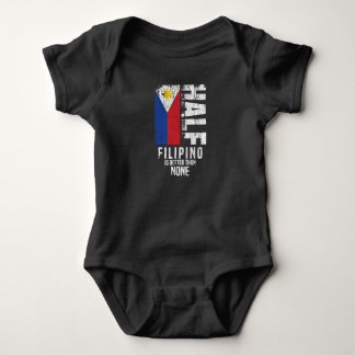 Halva filippinerna är bättre än ingen underlig fil t shirt
