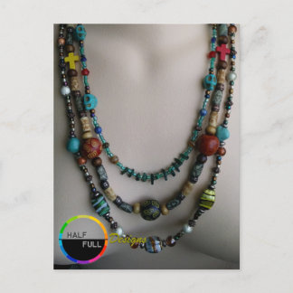 Halva Fullt - vykort