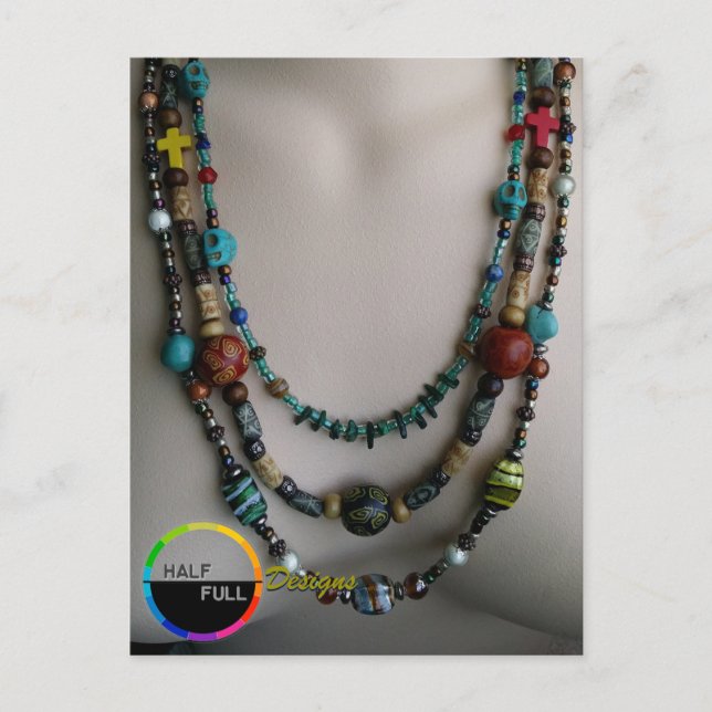 Halva Fullt - vykort (Framsida)