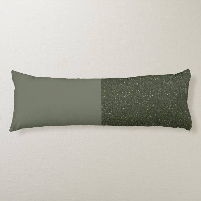 Halva Glitter Moss Body Pillow - Anpassade Kroppskudde (Framsidan)