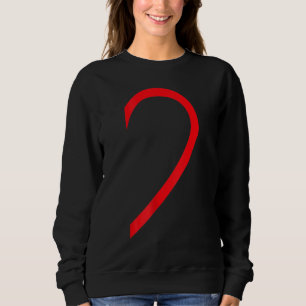 Halva hjärtans Höger Hand Side Kärlek par Camisa P T Shirt