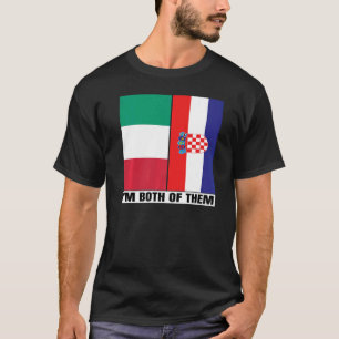 Halva italienska halva kroatiska kulturarvet i Kro T Shirt