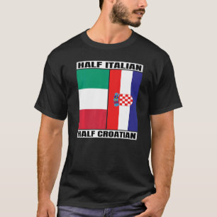 Halva italienska halva kroatiska kulturarvet i Kro T Shirt
