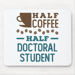 Halva kaffet, halv doktor Student Student PhD Musmatta