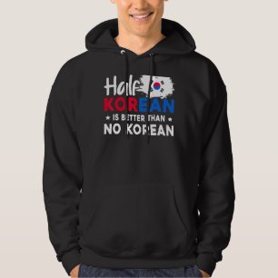 Halva koreanska är bättre än ingen koreansk hoodie