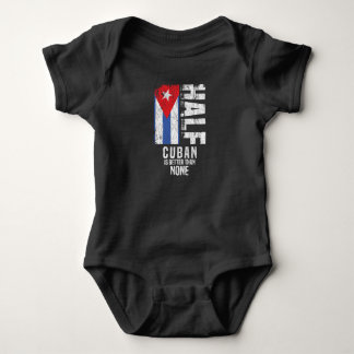 Halva kubanerna är bättre än ingen konstig kubansk t shirt