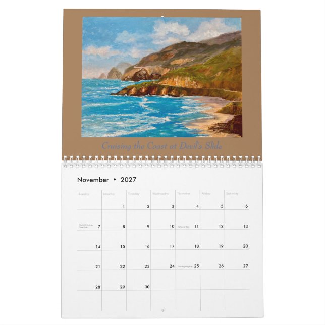 Halva Måne Bay 2022-kalendern Kalender (Nov 2027)