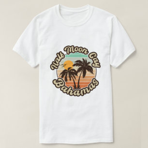 Halva Måne Cay Bahamas - Retro Vintage 80-talet So T Shirt