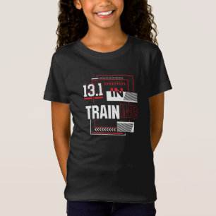 Halva Marathon 13.1 i Springerna Abstrakt T Shirt
