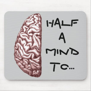 Halva mind Mousepad Musmatta