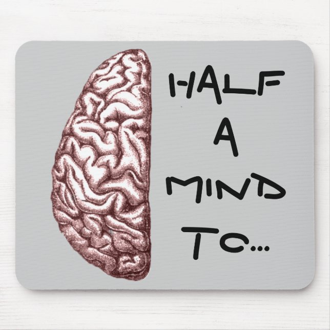 Halva mind Mousepad Musmatta (Framsidan)