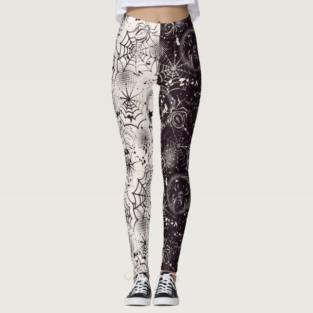Halva n’ Halva baljväxter Leggings (Framsida)