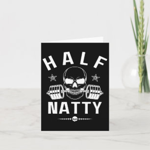 Halva Natty Athletic Fitness Gym Bodybuilding Meme Kort