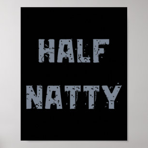 Halva Natty Bodybuilding Steroid Poster
