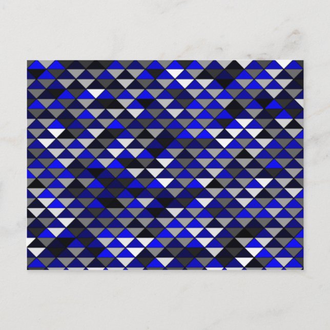 Halva och halva diamanter vykort (Framsida)