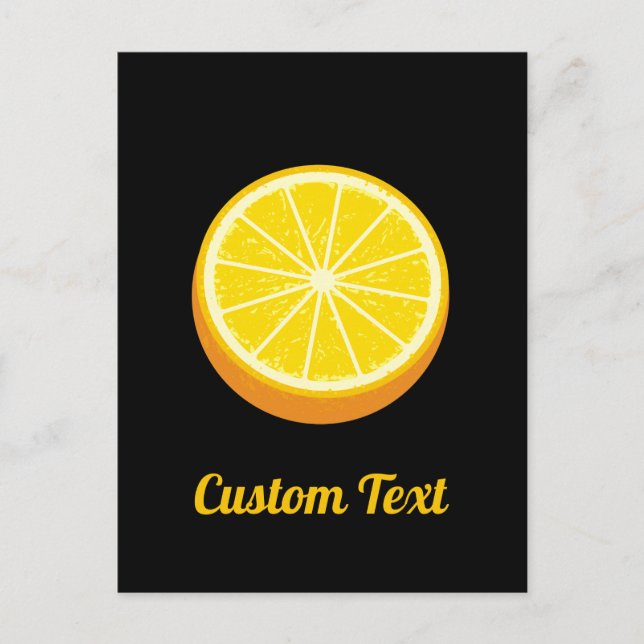 Halva Orange Vykort (Framsida)