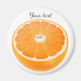 Halva orangen magnet