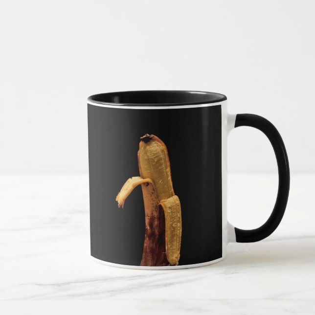Halva Peeled Banana still Life Mugg (Höger)