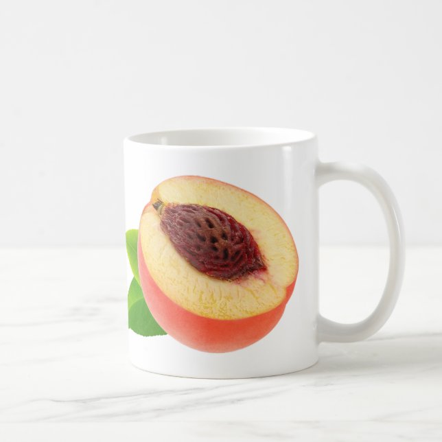 Halva persikor kaffemugg (Höger)