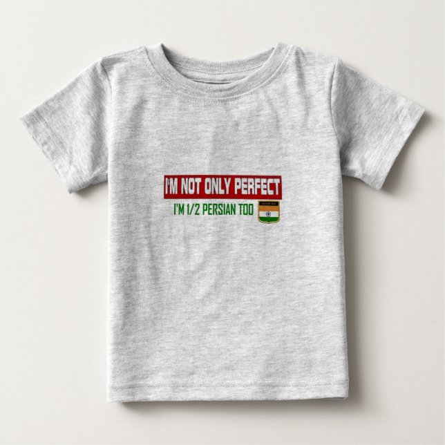 Halva persiska/indiska t-shirt (Framsida)