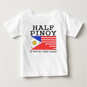 Halva Pinoy är bättre än inga! Tee Shirt