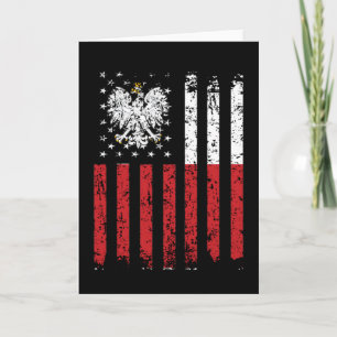 Halva polska Halamerikanska Polen, USA Kort