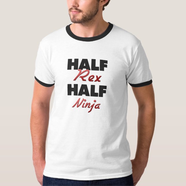 Halva Rex halva Ninja Tee Shirt (Framsida)