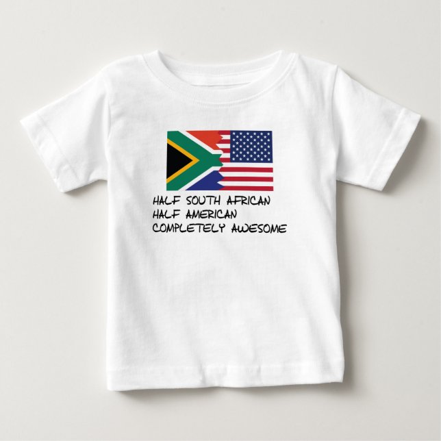 Halva söder - för afrikan fantastisk fullständigt t-shirt (Framsida)