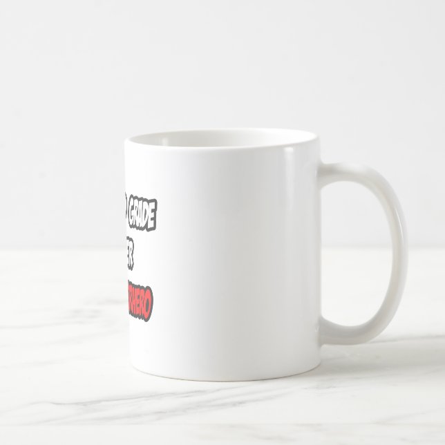 Halva tredje Klass-läraren..Halva superhjälten Kaffemugg (Höger)