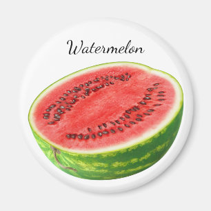 Halva vattenmelonen magnet