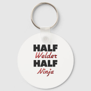 Halva Welder Halva Ninja Nyckelring