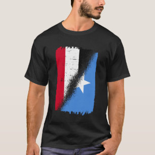 Halva Yemen Halva Somaliska Flaggan Yemensk Somali T Shirt