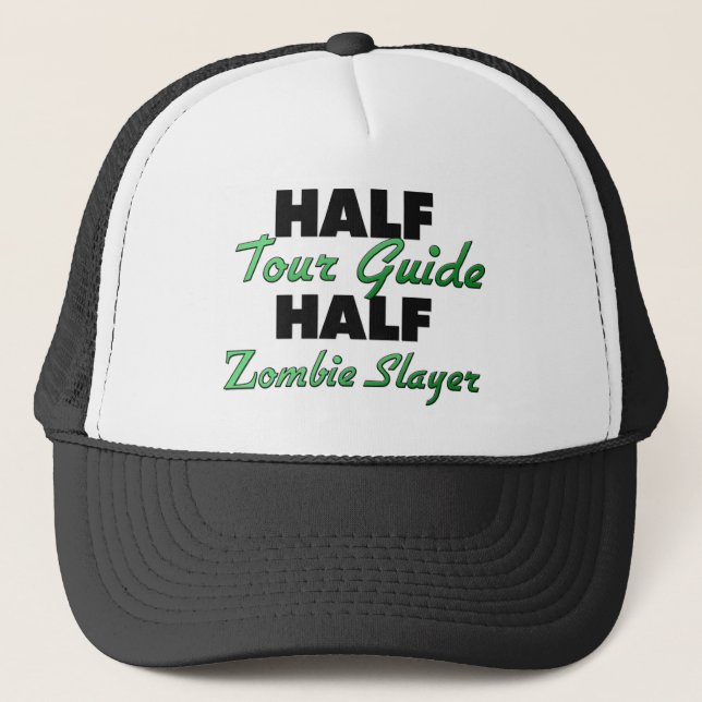 Halvan turnerar vägleder den halva Zombieslayeren Truckerkeps (Framsida)