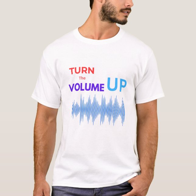 Halvärmad T-shirt med design (Framsida)