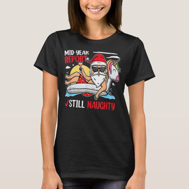 Halvårsrapport Jul i juli T Shirt (Framsida)