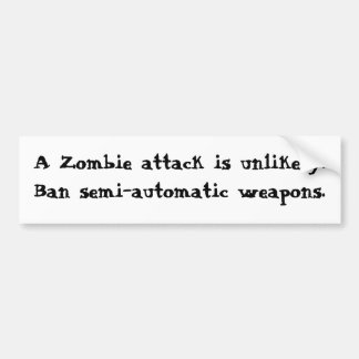 Halvautomatisk vapenbildekal för förbud bildekal