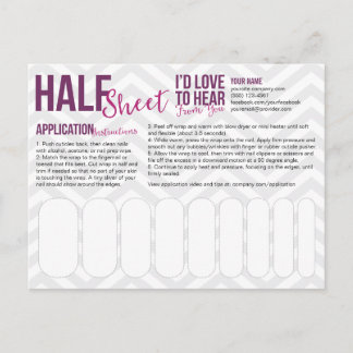 Halvbladskort Vykort